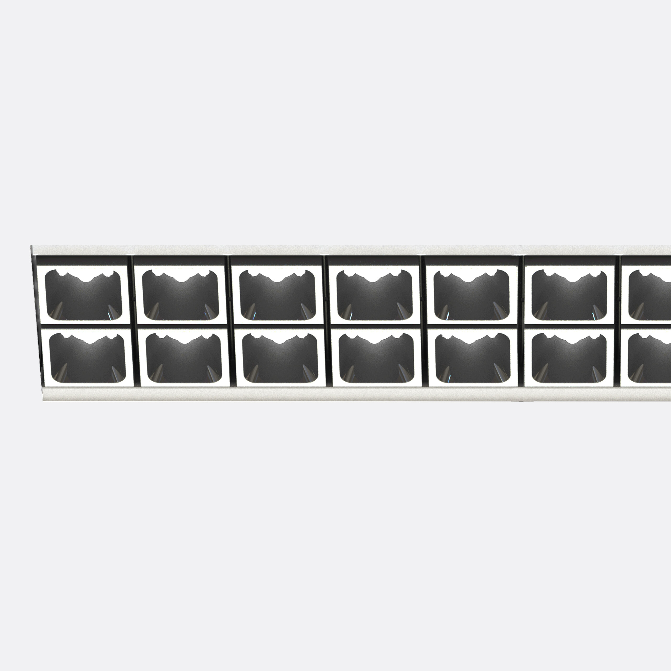 Leva 10+10 trimless recessed - kit