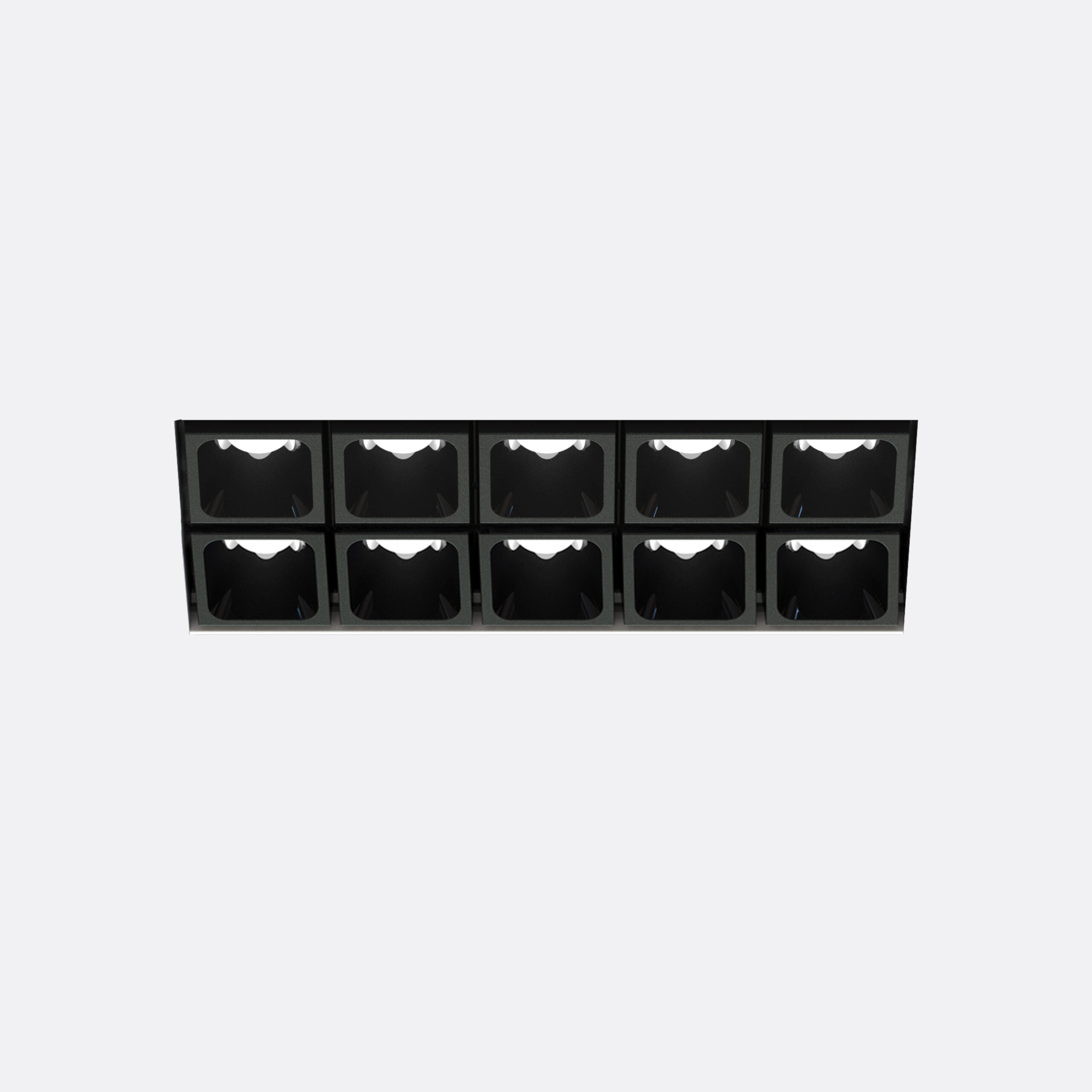 Leva 5+5 incasso rasato - kit