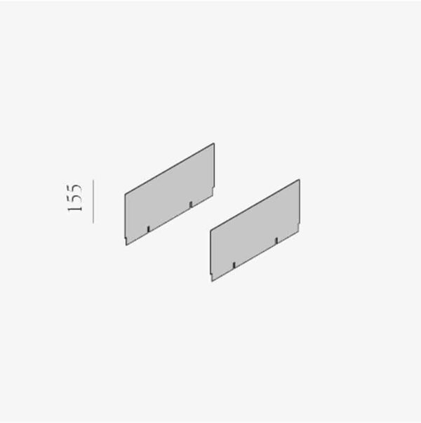 Guide System Couple of head-metal box cover head closure cut 138