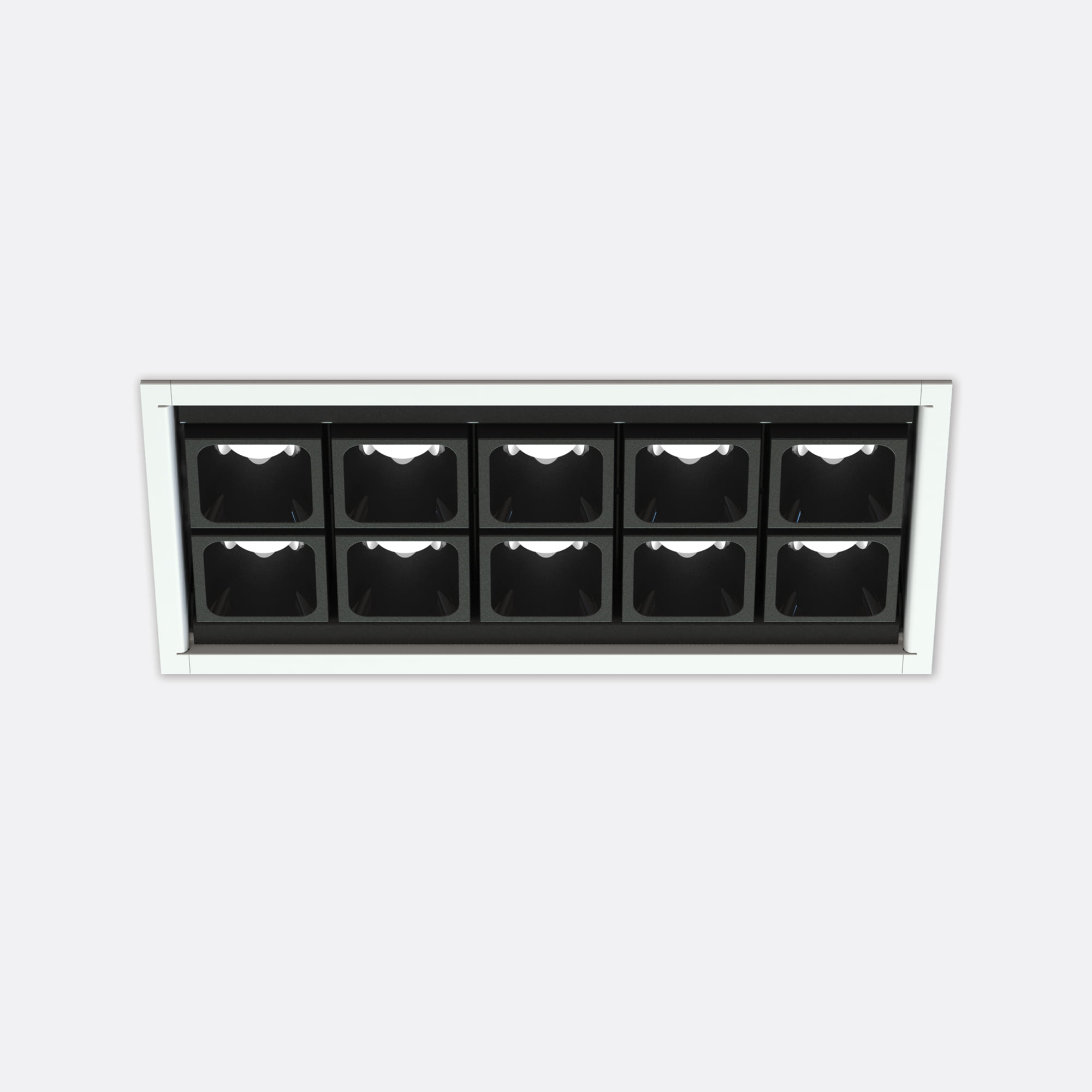Leva 5+5 incasso frame - kit